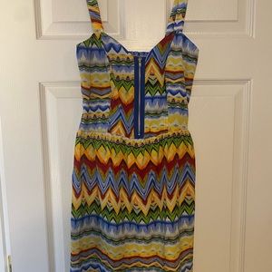 Tropical Colorful Dress